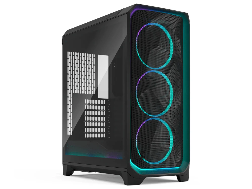 Fractal Design Meshify 3 ATX Mid-Tower Case - Ambience Pro RGB Black TG Light Tint