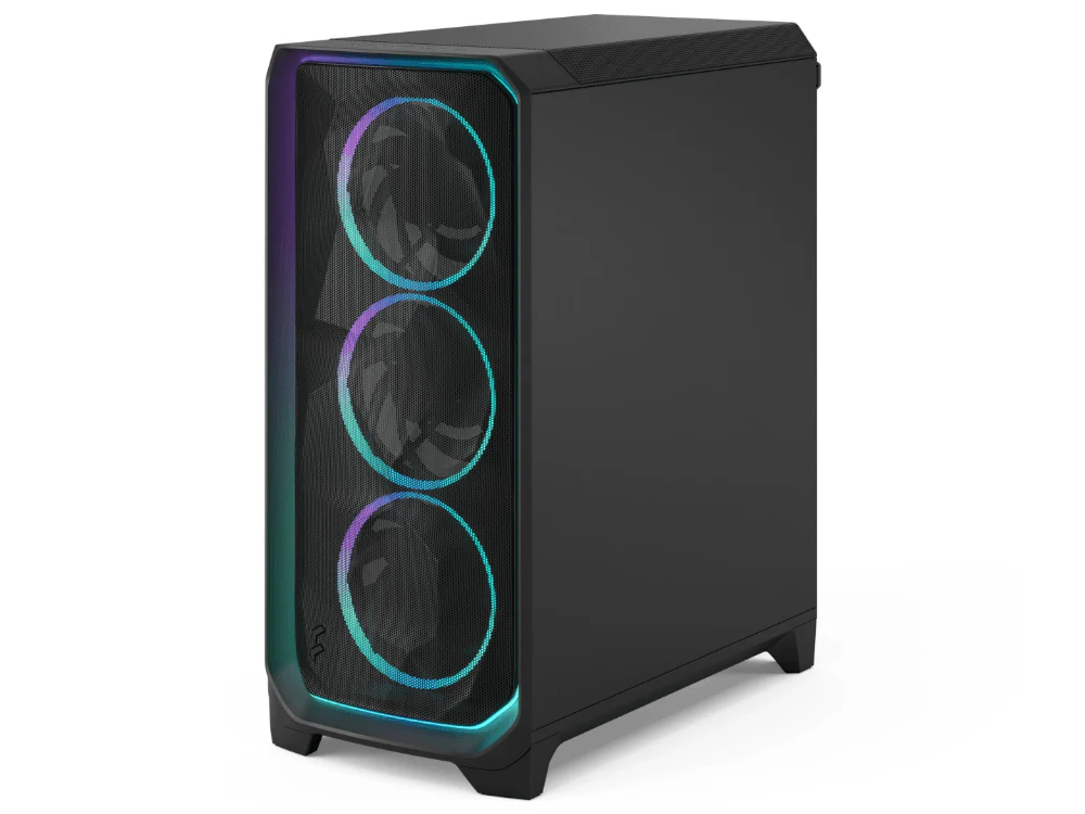 Fractal Design Meshify 3 ATX Mid-Tower Case - Ambience Pro RGB Black TG Light Tint - Image 4