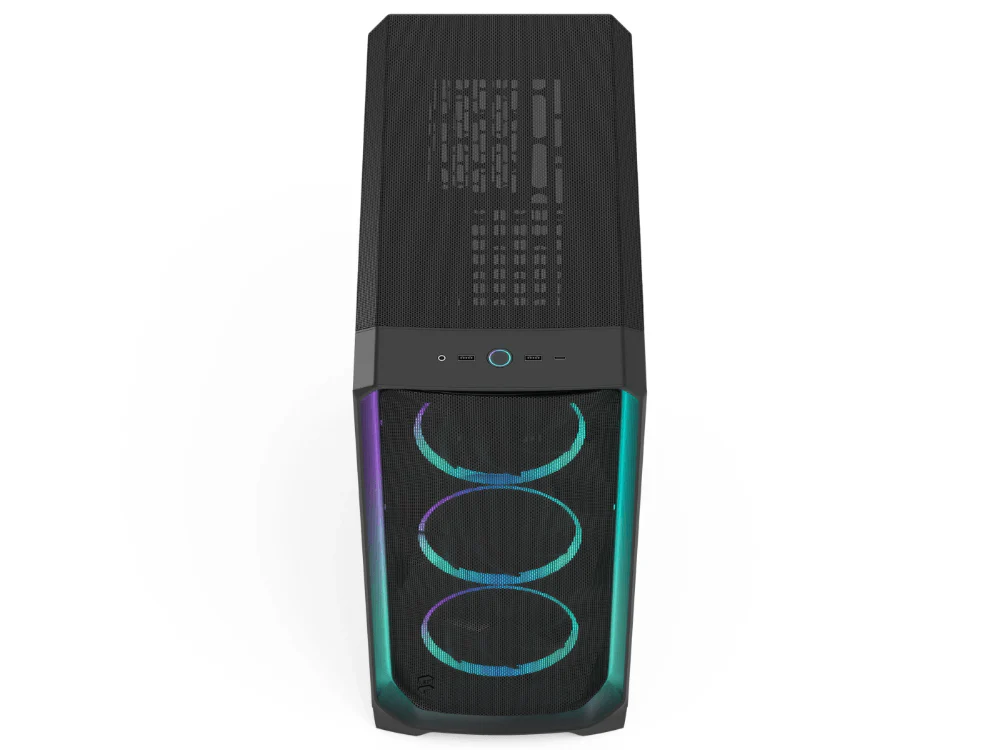 Fractal Design Meshify 3 ATX Mid-Tower Case - Ambience Pro RGB Black TG Light Tint - Image 6