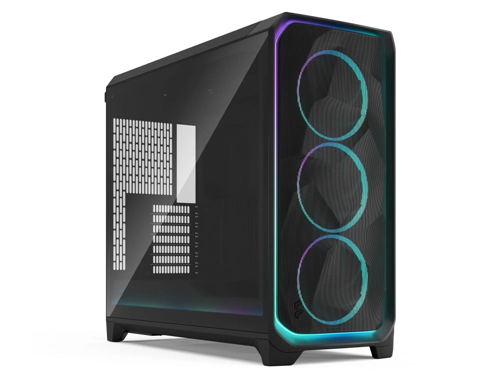 Fractal Design Meshify 3 XL Full-Tower Case - Ambience Pro RGB Black TG Light Tint