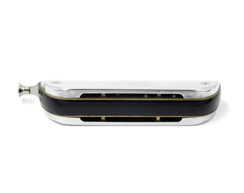 Freedom 10-Hole Chromatic Harmonica in the Key of C Silver - Image 3