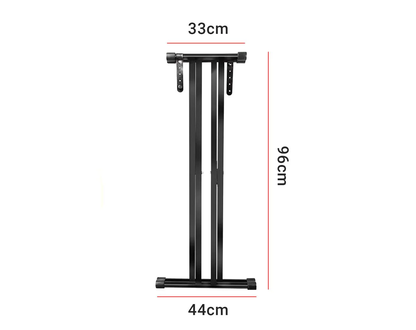 Freedom  Adjustable Keyboard Stand Double Braced Rubber Supports - Image 2