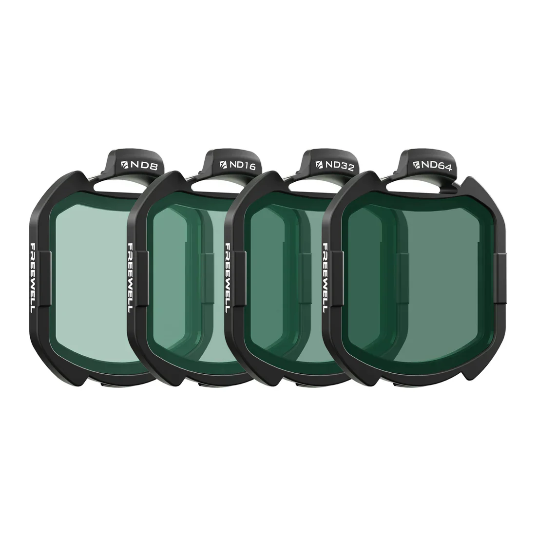 Freewell 4-Pack Standard Day ND Filter Set for DJI O4 Air Unit Pro