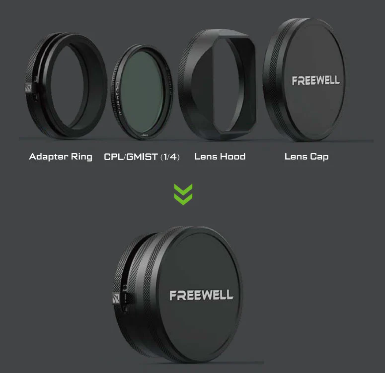 Freewell CPL/GMIST Hybrid Filter Kit for FUJI X100 Series - Image 5