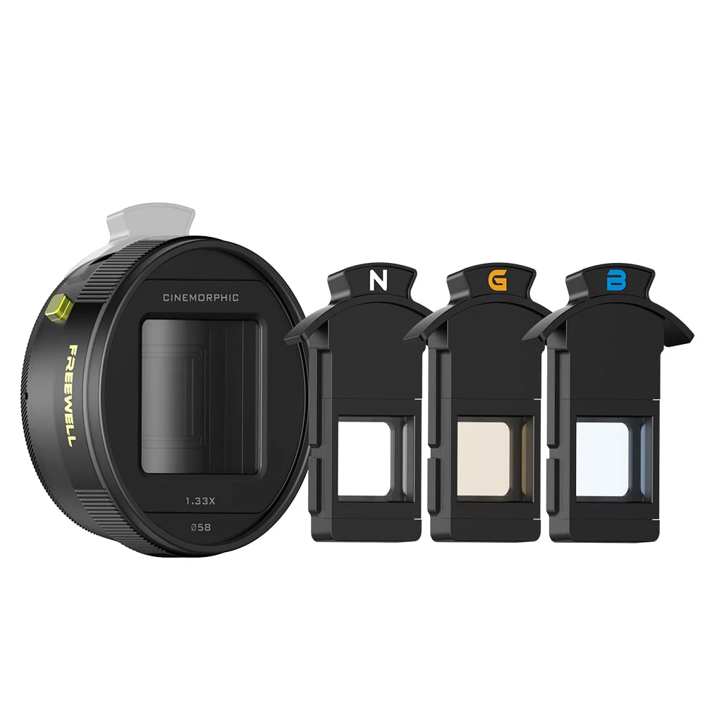 Freewell Steven Divish 1.33x Pro Cine Anamorphic 3-in-1 Lens with 17mm Mount