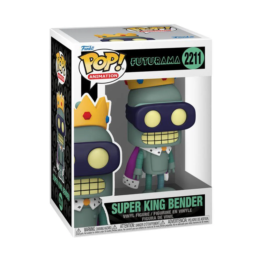 Futurama - Super King Bender Pop! Vinyl - Image 2