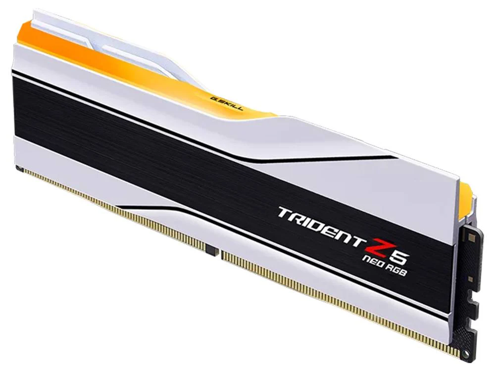 G.Skill Trident Z5 Neo RGB 64GB (2 x 32GB) DDR5 6000MHz CL36 Desktop RAM - White - Image 3