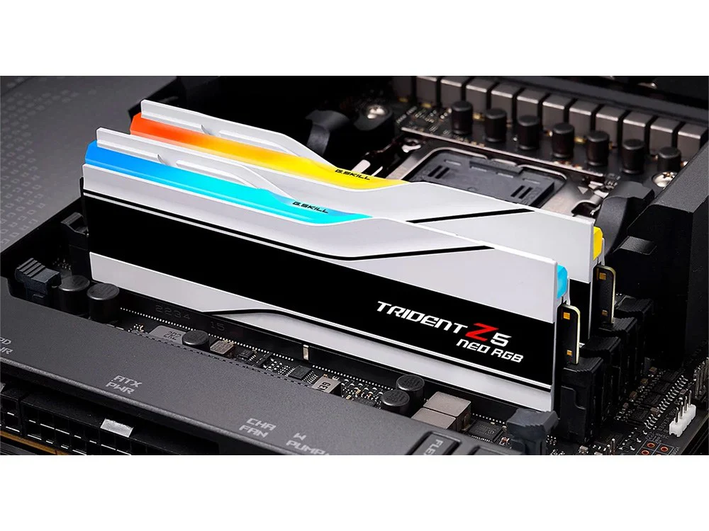 G.Skill Trident Z5 Neo RGB 64GB (2 x 32GB) DDR5 6000MHz CL36 Desktop RAM - White - Image 7