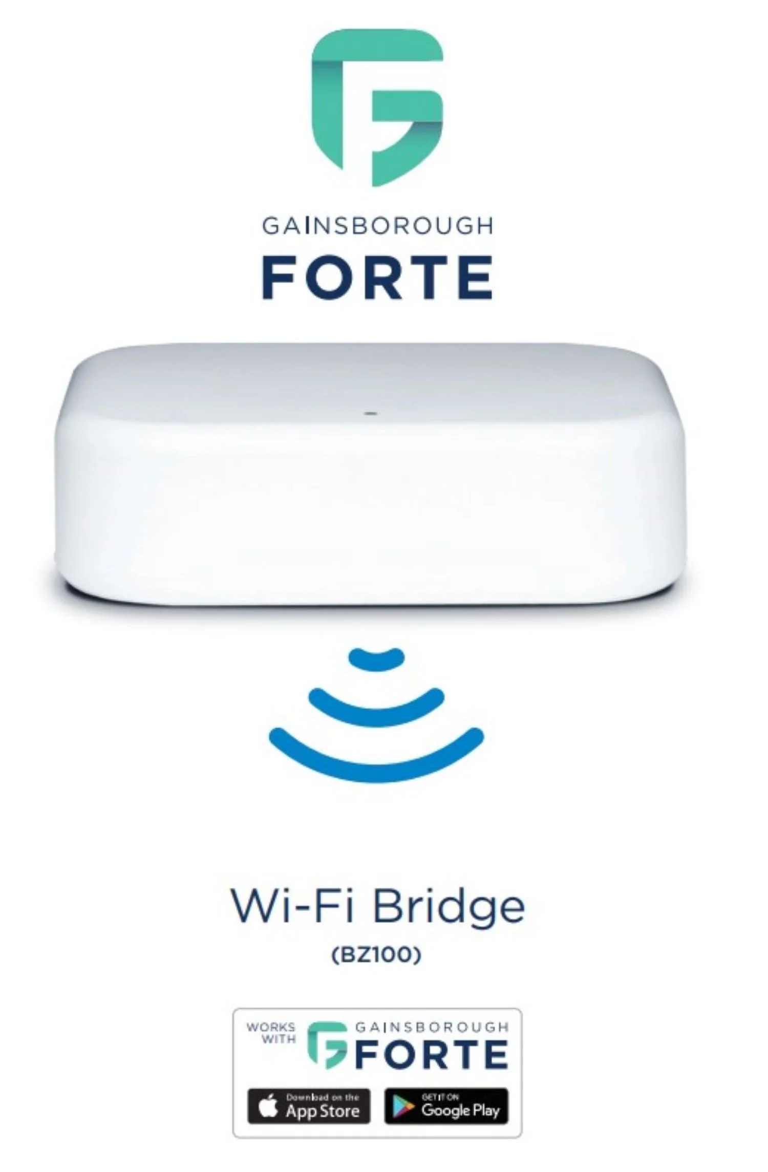 Gainsborough Forte WIFI Bridge (White) - Image 5