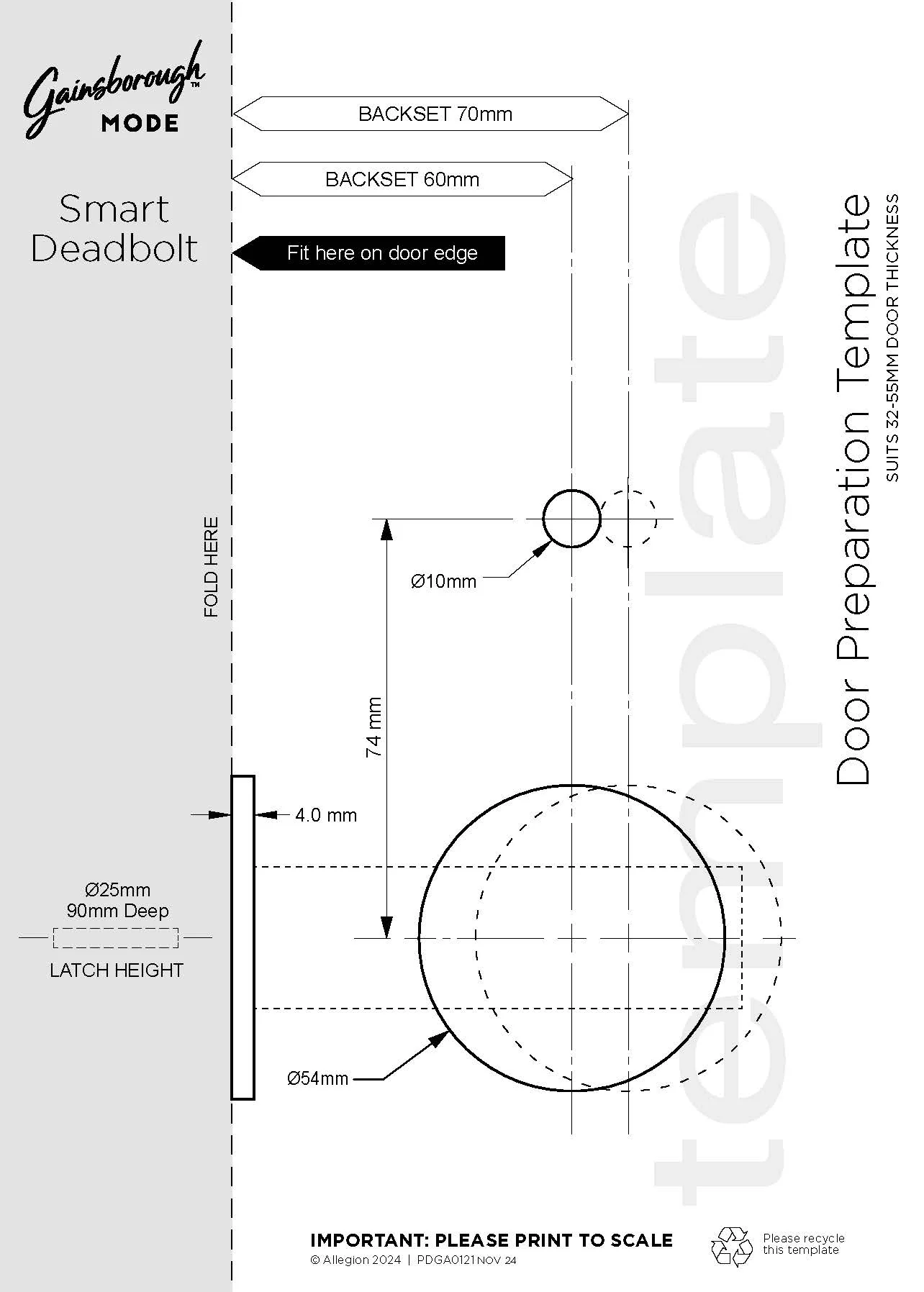 Gainsborough Mode Smart Entrance Lever (Graphite) - Image 8