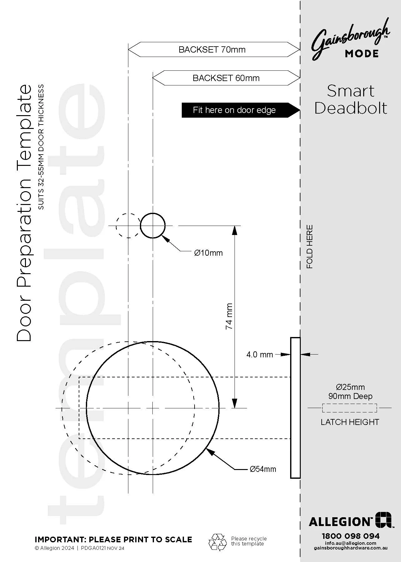 Gainsborough Mode Smart Entrance Lever (Matte Black) - Image 8