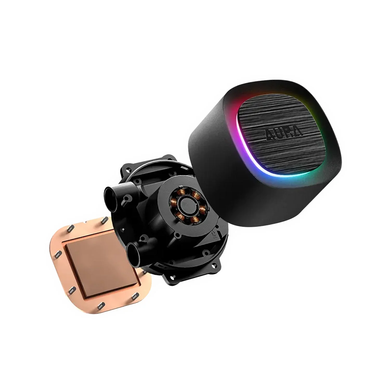 Gamdias ARUA GL240v2 240mm Liquid CPU Water Cooler (Black) - Image 4