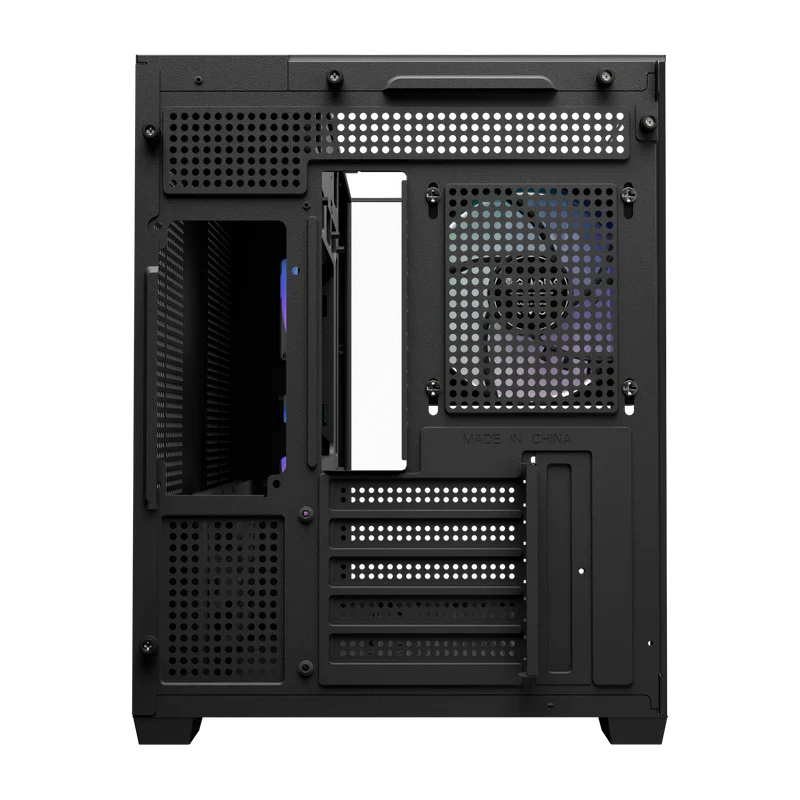 Gamdias ATLAS M3M M-ATX PC Case Tempered Glass with 3 ARGB Fans - Image 5