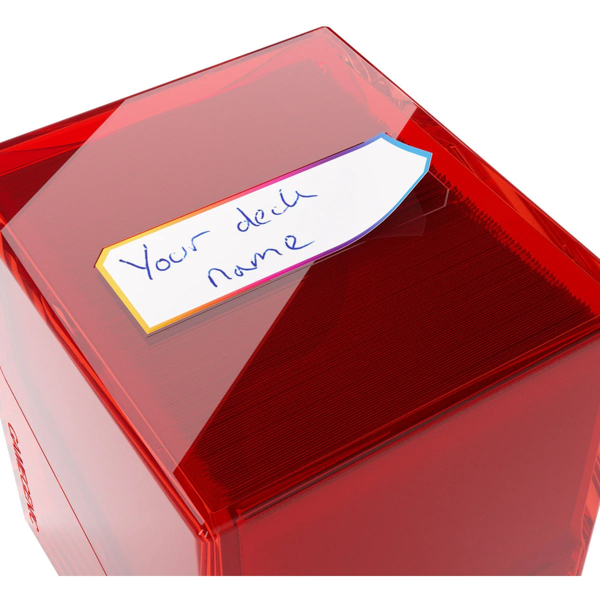 Gamegenic Bastion Deck Box 100+ XL Cards (Red) - Image 6
