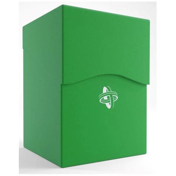 Gamegenic Deck Holder Holds 100 Sleeves Deck Box Green Cards