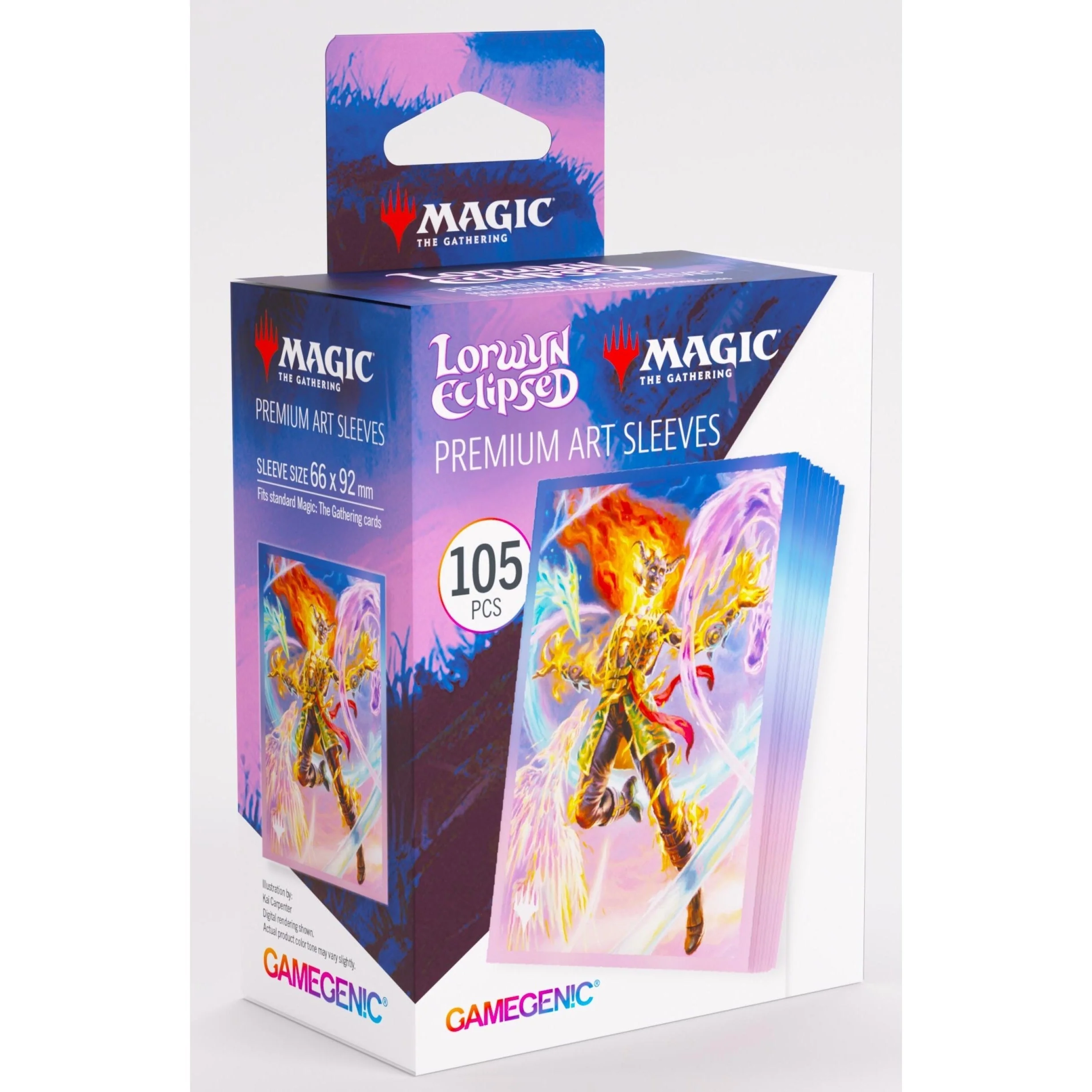 Gamegenic Magic The Gathering Lorwyn Eclipsed Premium Art Sleeves - Ashling, the Limitless 66mmx92mm 105 Sleeves Per Pack - Image 2