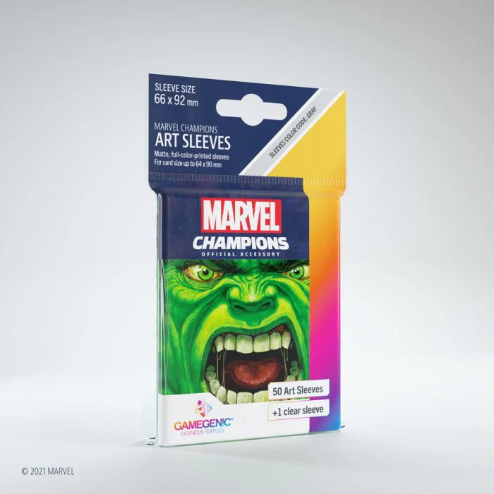 Gamegenic Marvel Champions Sleeves Hulk - Image 3