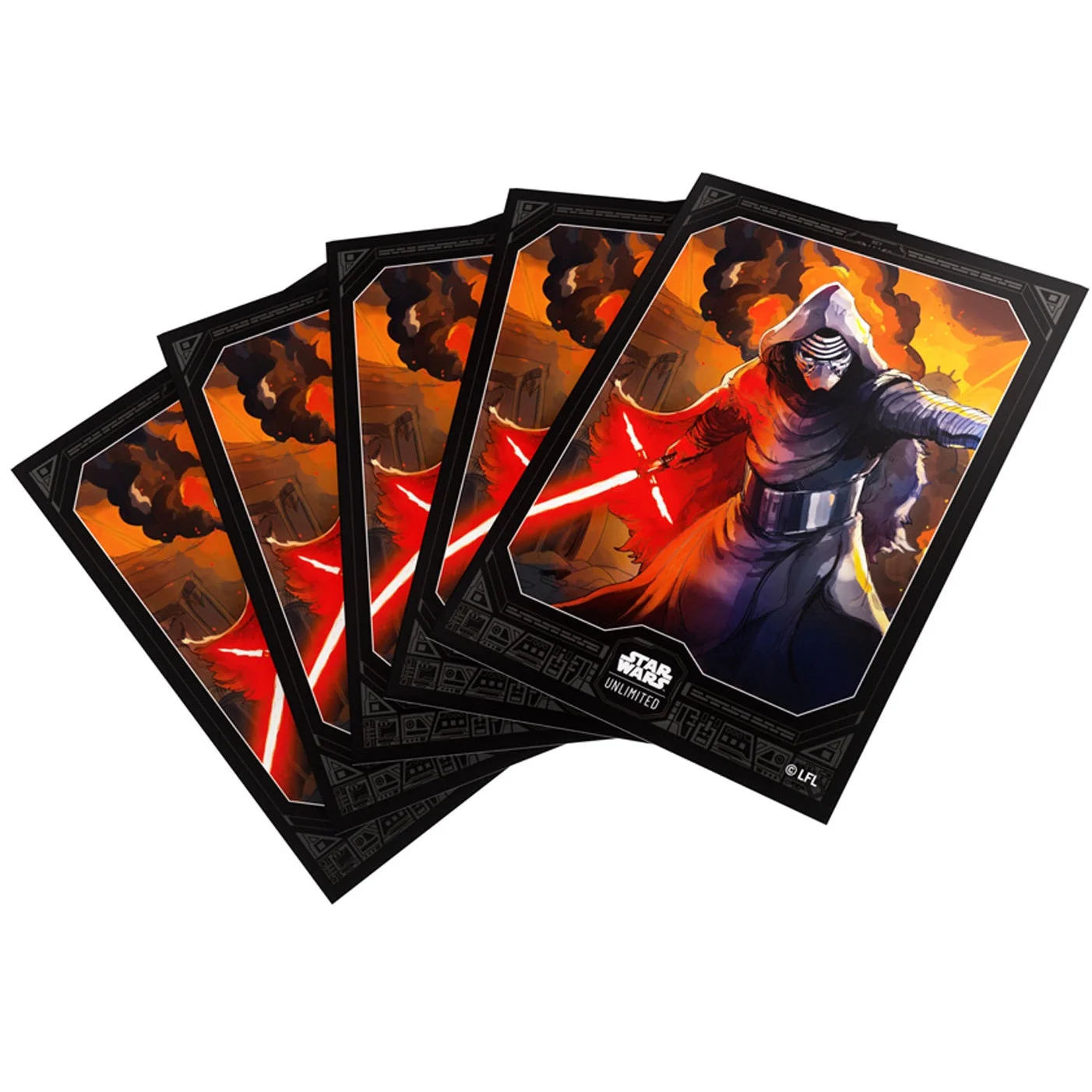 Gamegenic Star Wars Unlimited Art Sleeves - Kylo Ren - Image 2