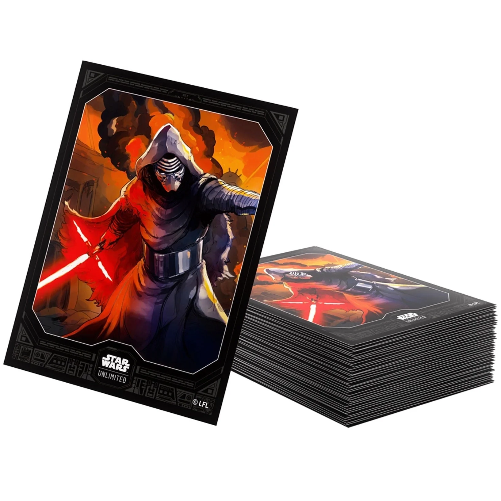 Gamegenic Star Wars Unlimited Art Sleeves - Kylo Ren - Image 3