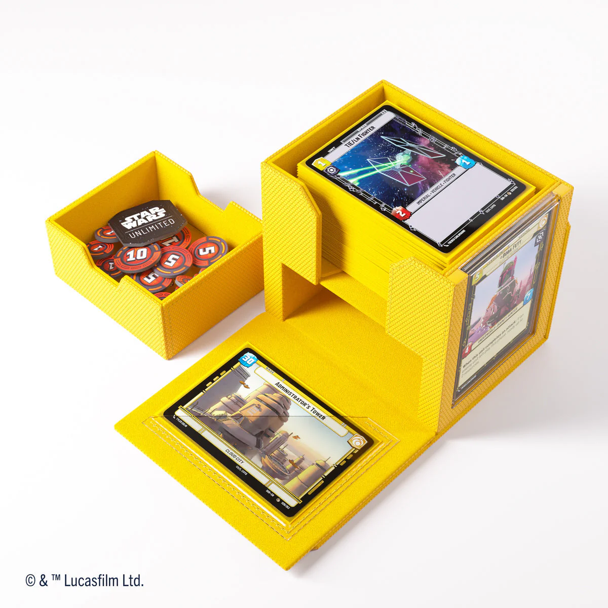 Gamegenic Star Wars Unlimited Deck Pod (Yellow) - Image 2