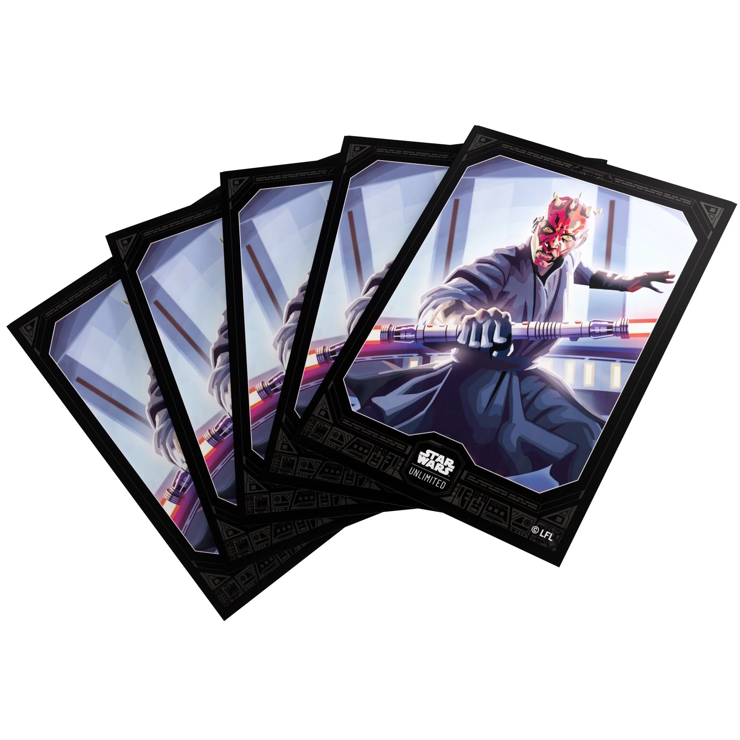 Gamegenic Star Wars Unlimited Premium Art Sleeves - Darth Maul - Image 3