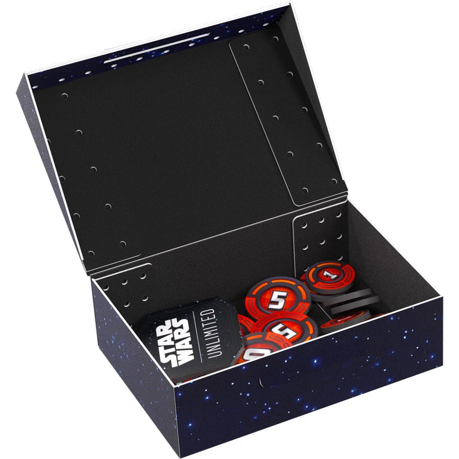 Gamegenic Star Wars Unlimited Twin Sun Soft Crate - Card Back Blue - Image 4