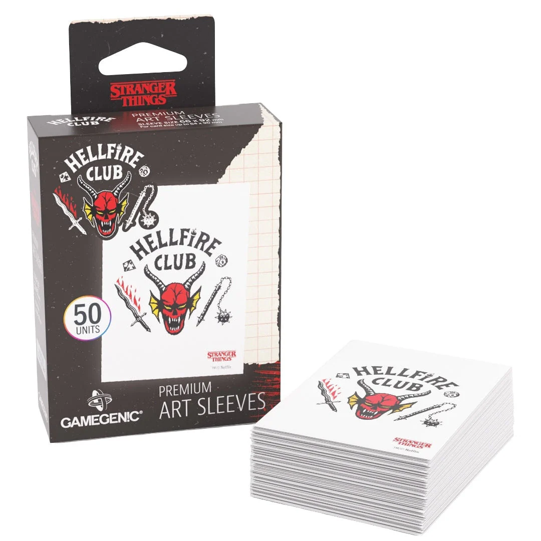 Gamegenic Stranger Things - Hellfire Club Art Sleeves Hellfire Club - Image 7