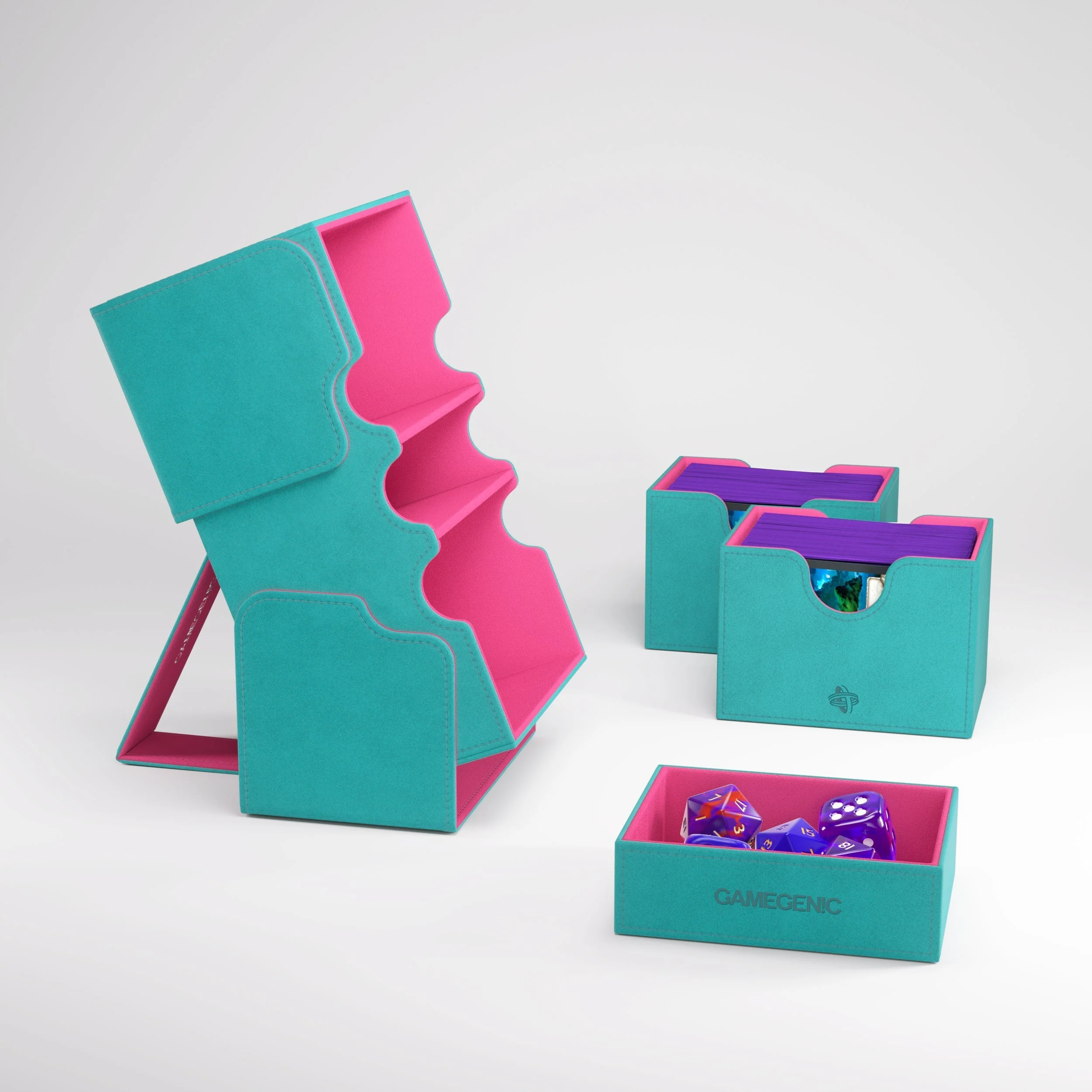 Gamegenic Stronghold 200+ XL (Teal/Pink Exclusive Edition) - Image 2