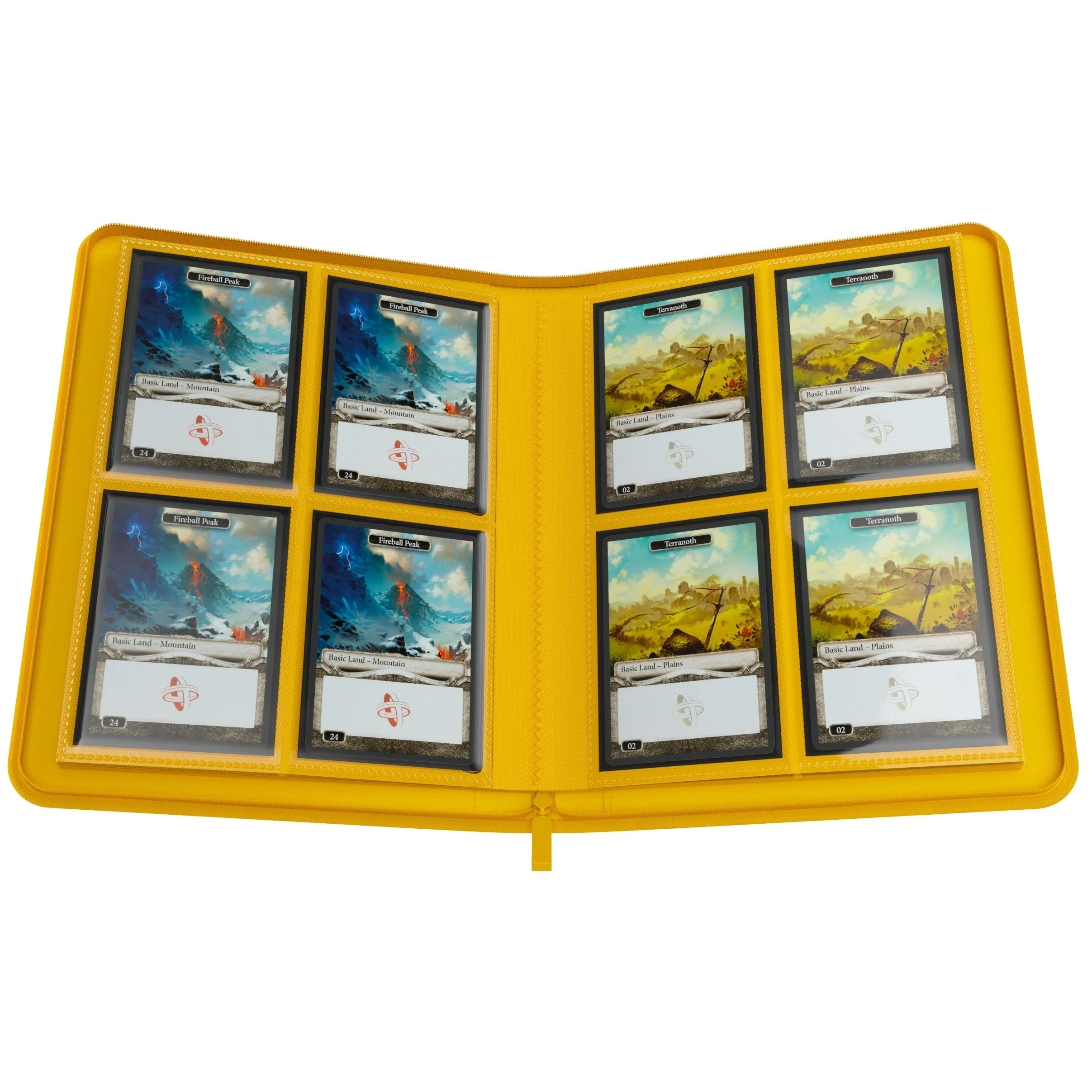 Gamegenic Zip-Up Album 8-Pocket (Yellow) - Image 5