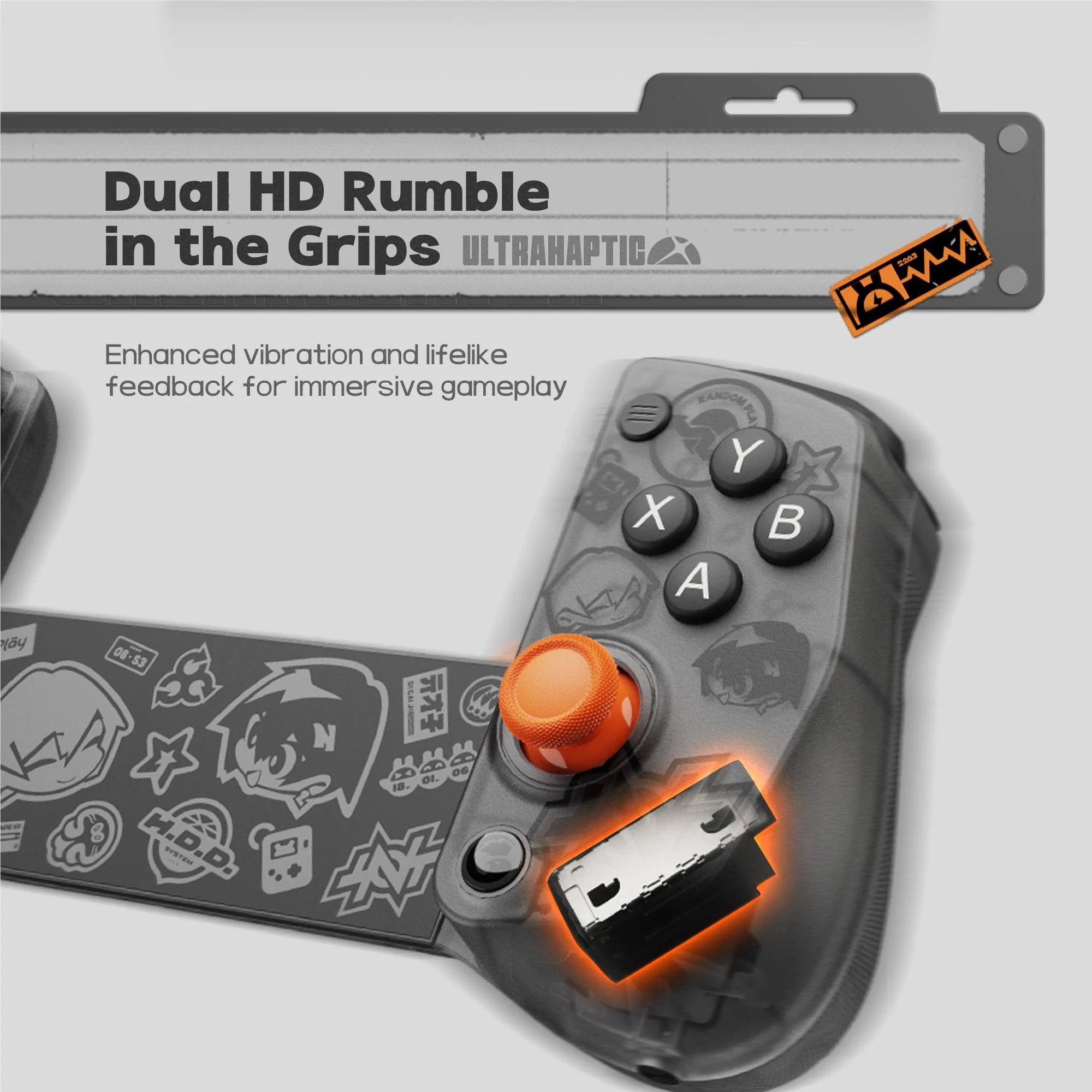 GameSir X5s Zenless Zone Zero Edition Wireless Mobile Controller (Phantom Black) - Image 7