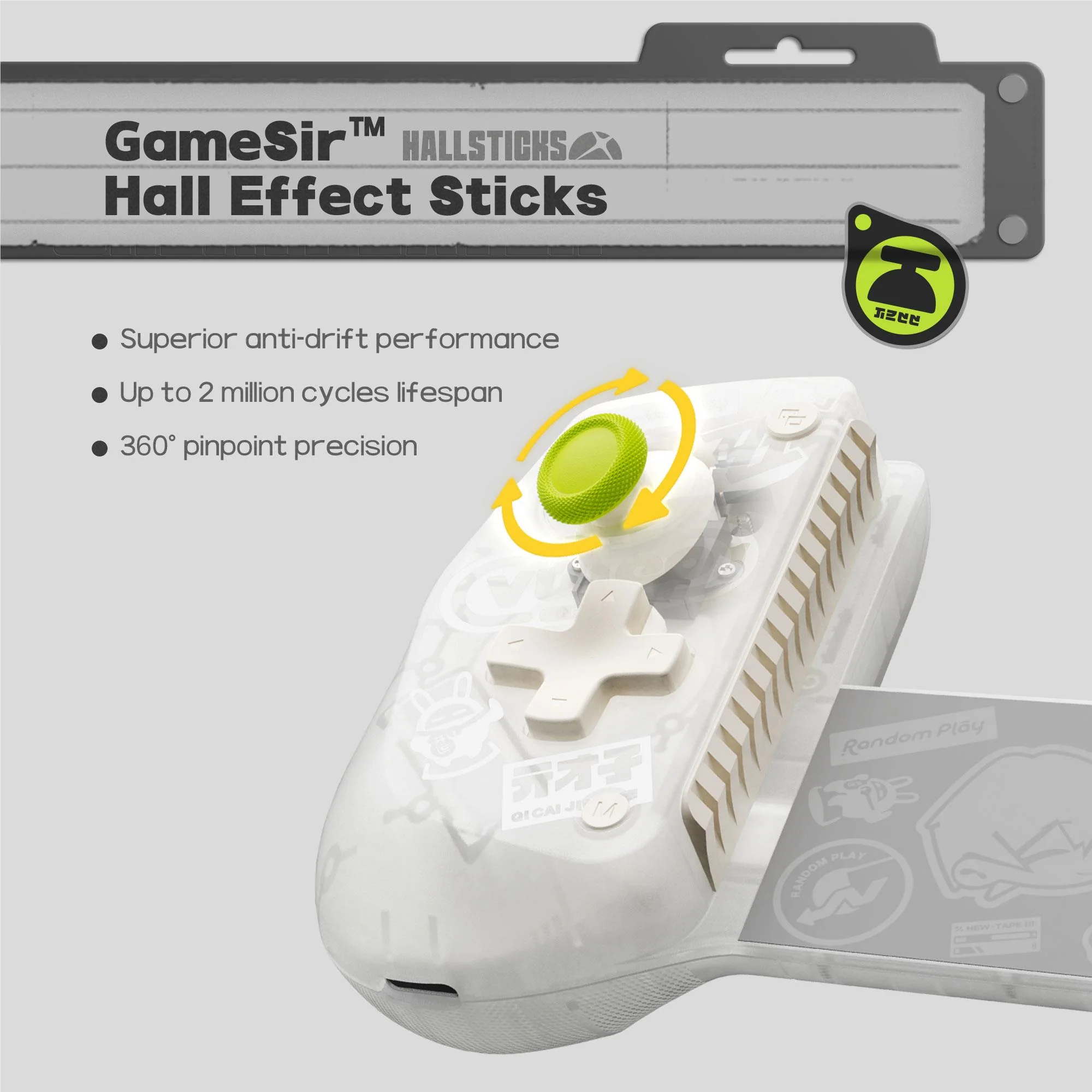 GameSir X5s Zenless Zone Zero Edition Wireless Mobile Controller (Veil White) - Image 10