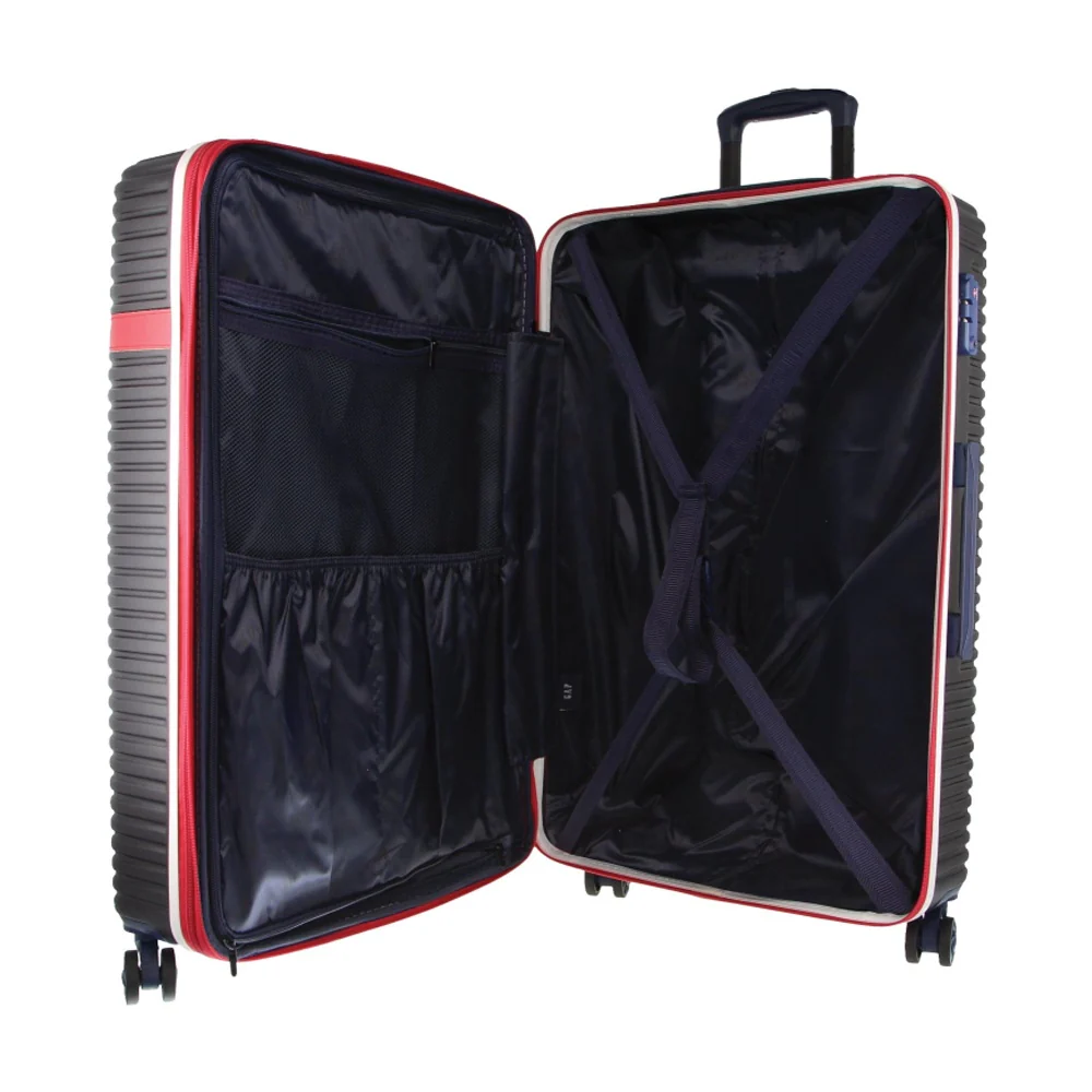GAP Hard-Shell 4-Wheel Suitcase TSA Lock Large Travel Luggage 76cm Black - Image 2