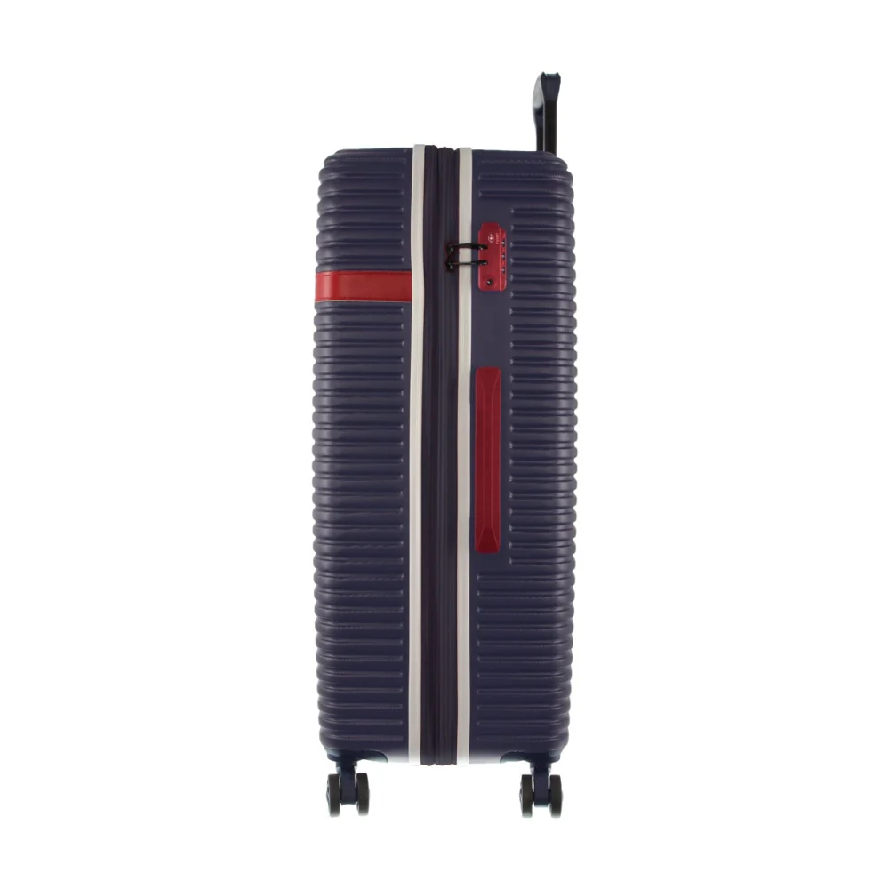 GAP Hard-Shell 4-Wheel Suitcase TSA Lock Large Travel Luggage 76cm Navy - Image 3