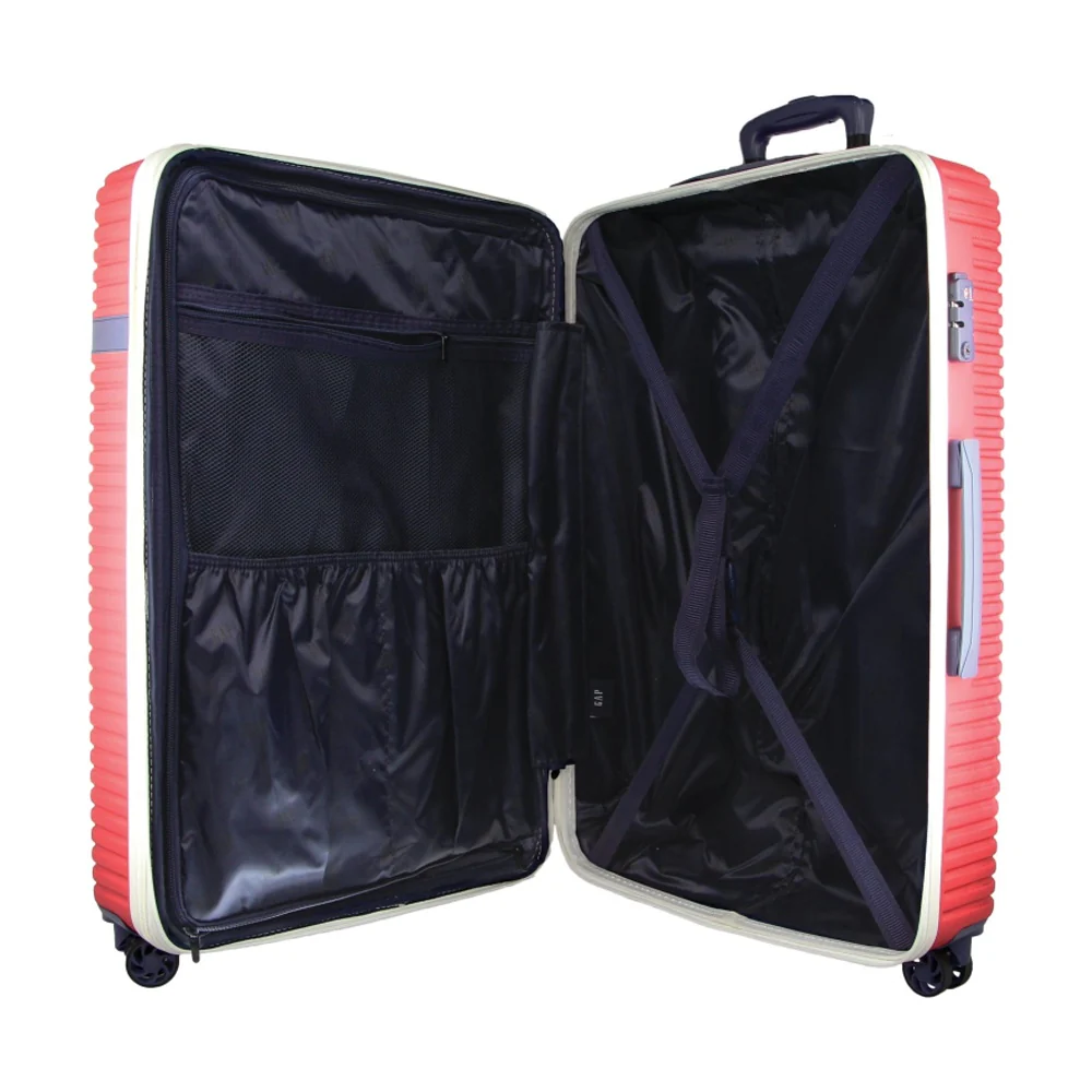 GAP Hard-Shell 4-Wheel Suitcase TSA Lock Large Travel Luggage 76cm Red - Image 2