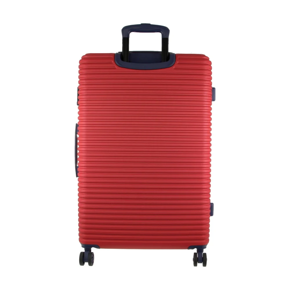 GAP Hard-Shell 4-Wheel Suitcase TSA Lock Large Travel Luggage 76cm Red - Image 4