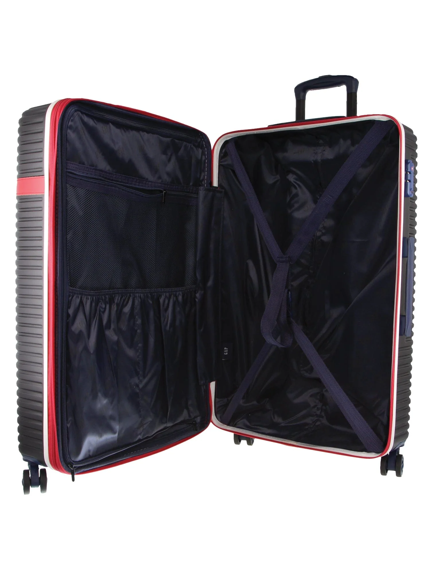 GAP Hard-Shell 4-Wheel Suitcase TSA Lock Medium Luggage 67cm Black - Image 6