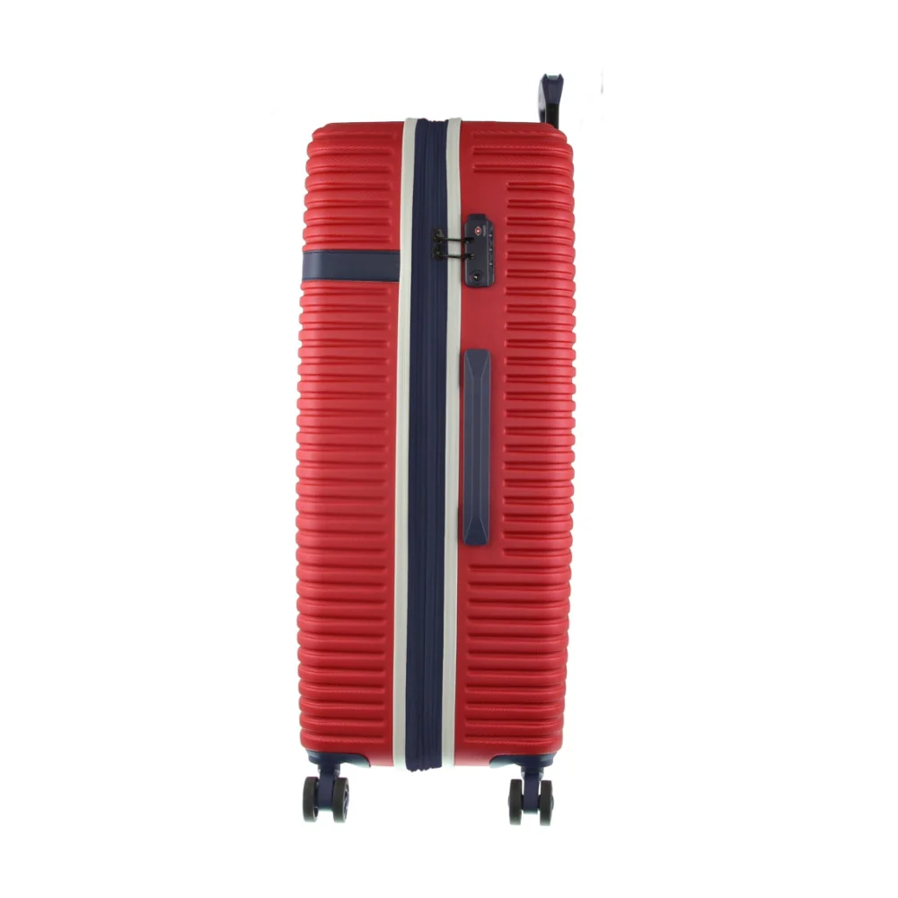 GAP Hard-Shell 4-Wheel Suitcase TSA Lock Medium Luggage 67cm Red - Image 3