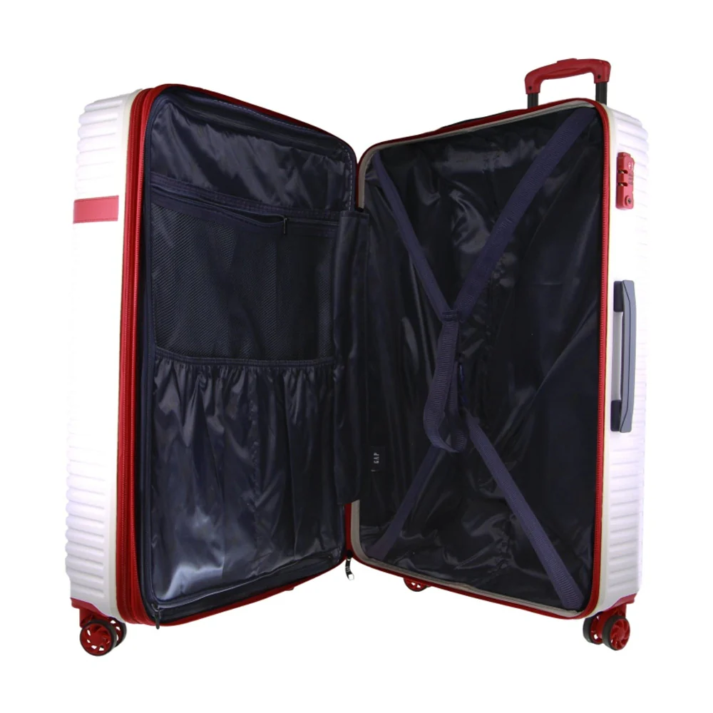 GAP Hard-Shell 4-Wheel Suitcase TSA Lock Medium Luggage 67cm White - Image 2