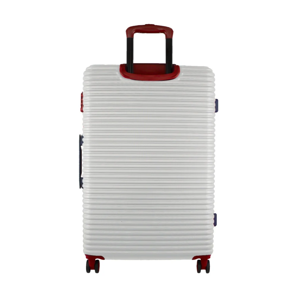GAP Hard-Shell 4-Wheel Suitcase TSA Lock Medium Luggage 67cm White - Image 4
