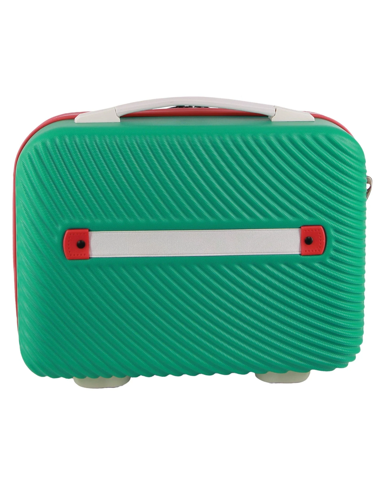 GAP Large Hard-Shell Luggage & Mini Beauty Travel Case Set w/ Tag Turquoise - Image 5