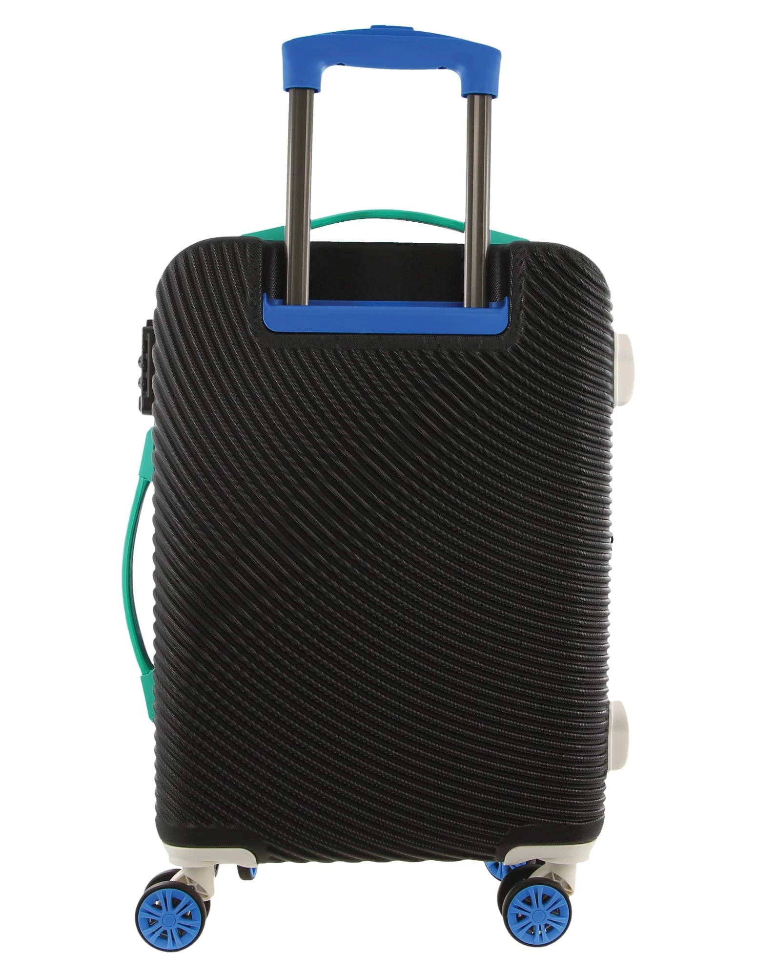 GAP Stripe Hard-Shell Cabin Suitcase TSA Lock Luggage 56x35cm Black - Image 9