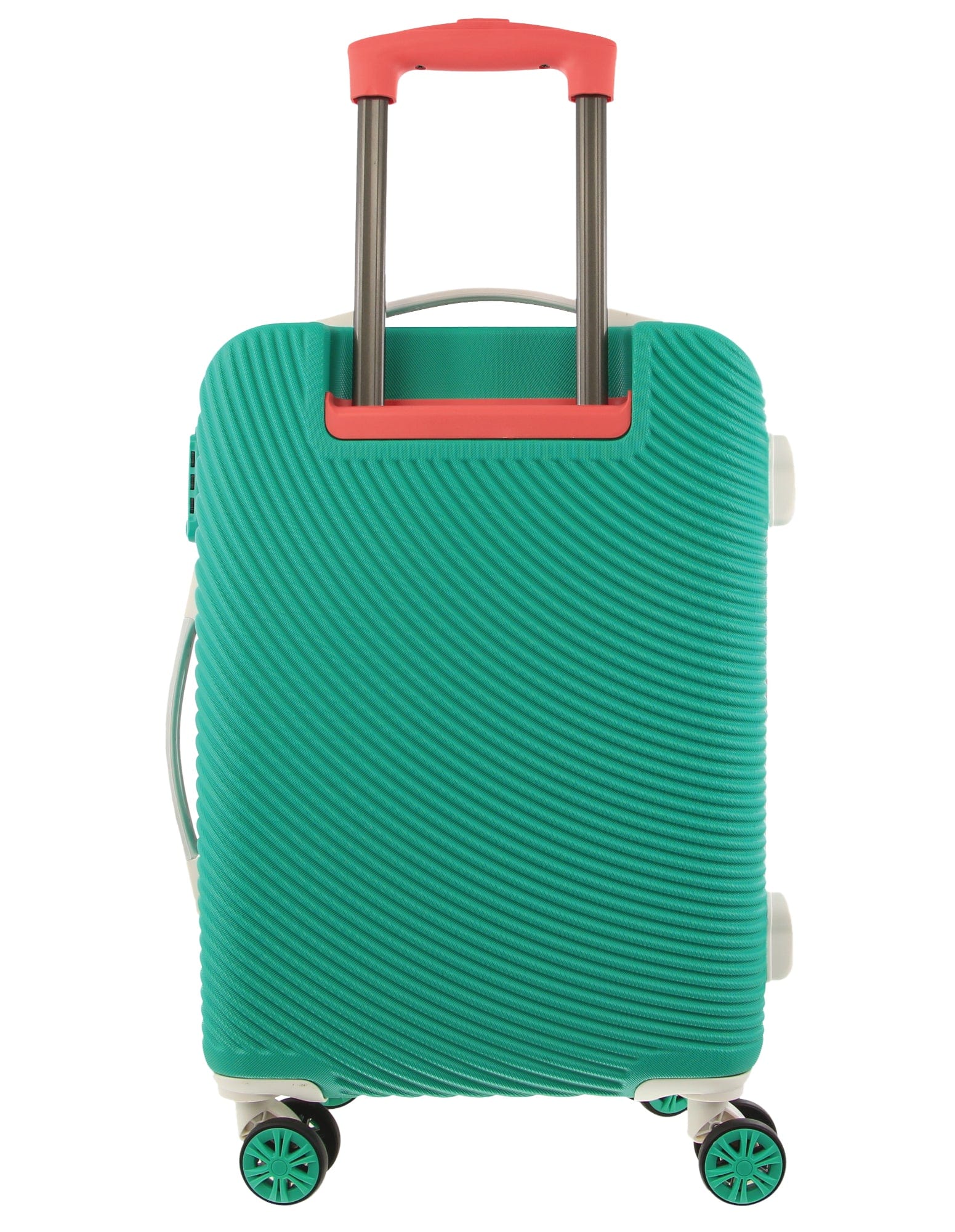 GAP Stripe Hard-Shell Cabin Suitcase TSA Lock Luggage 56x35cm Turquoise - Image 9