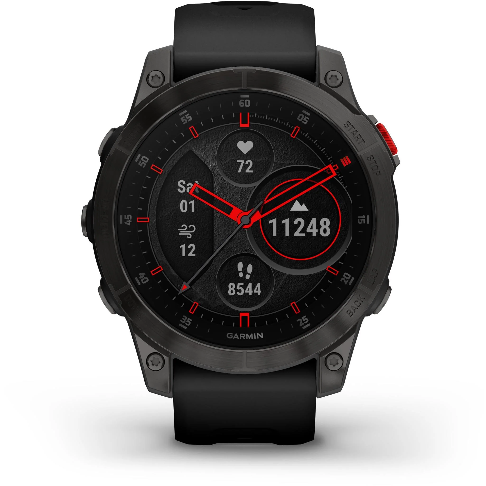 Garmin epix (Gen 2) Sports Watch (Sapphire - Black Titanium) - Image 2