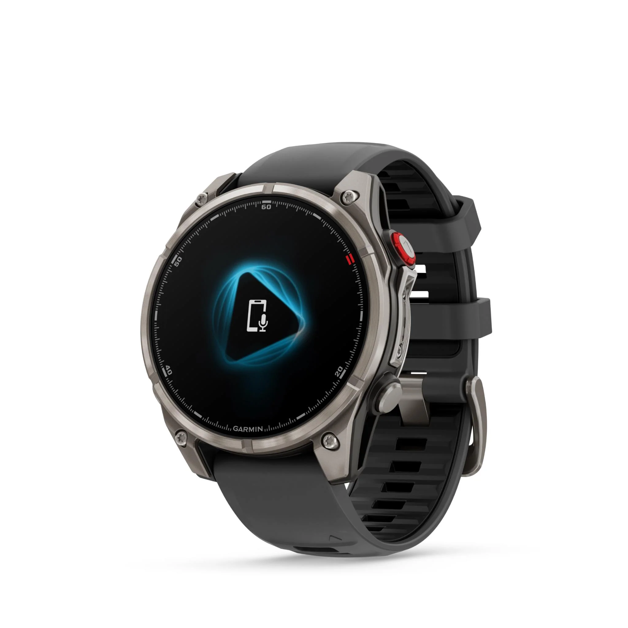 Garmin Fenix 8 Pro 47mm AMOLED Sapphire Edition Titanium with Graphite + Black Band - Image 10