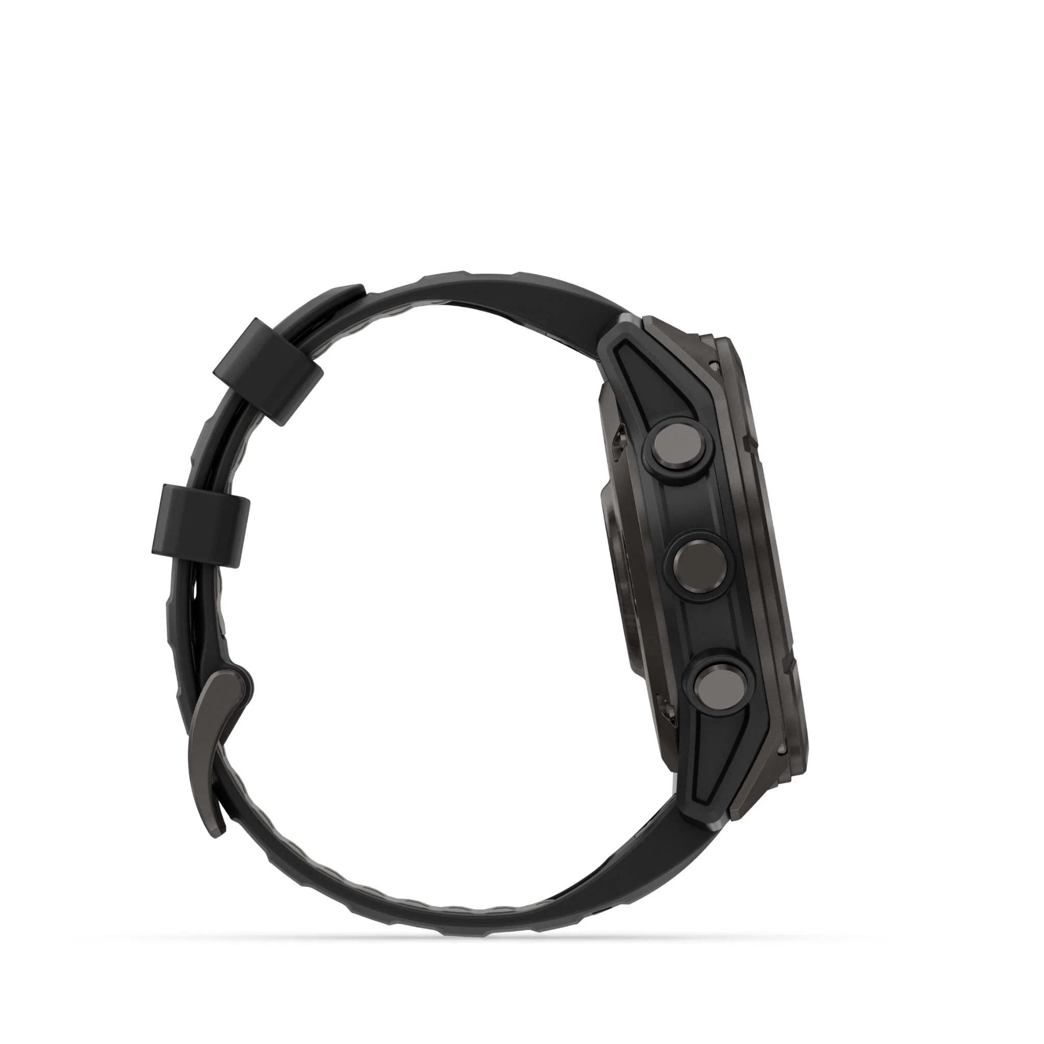 Garmin Fenix 8 Pro 51mm AMOLED Sapphire Edition Carbon Grey Titanium with Black + Pebble Grey Band - Image 15