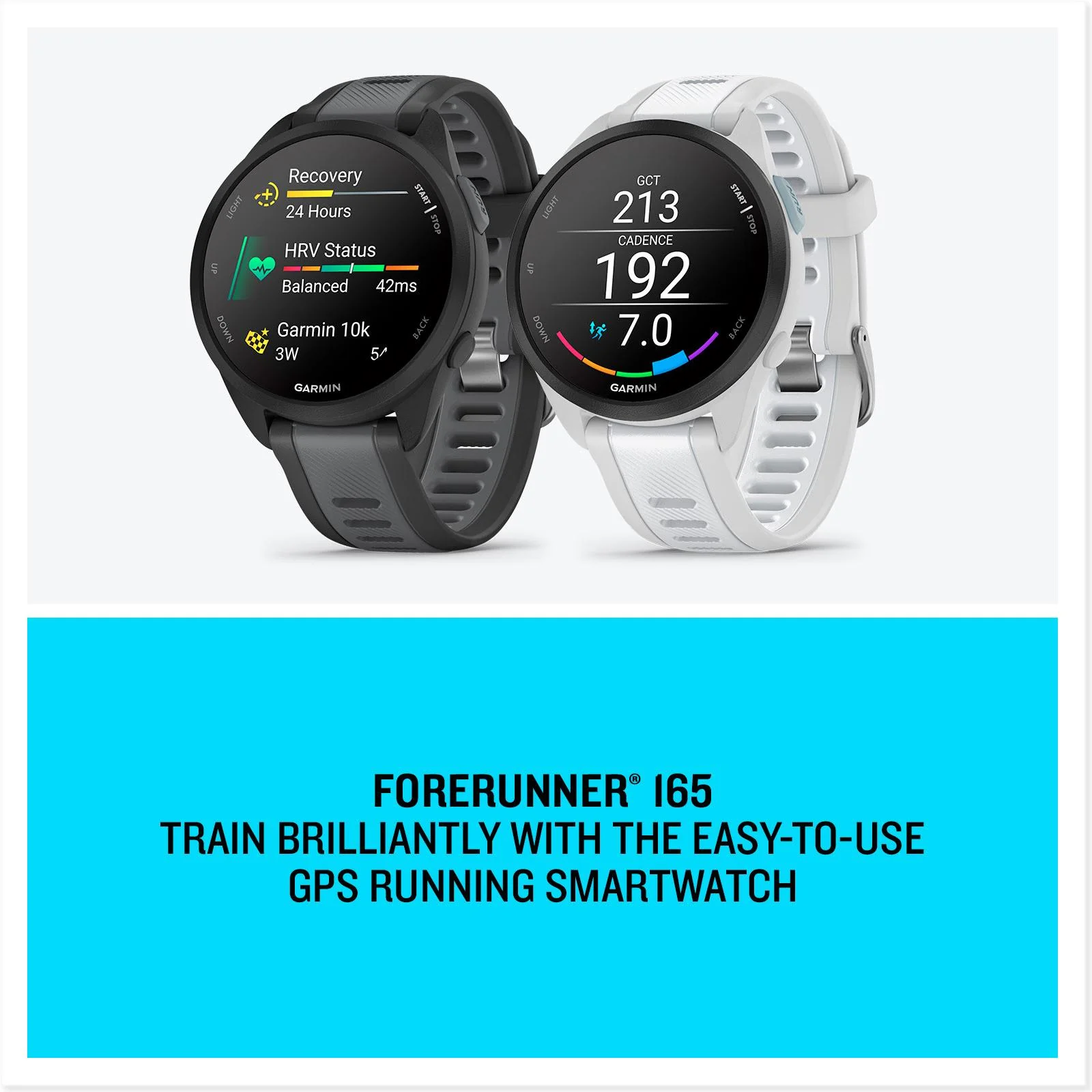 Garmin Forerunner 165 Smart Watch (Mist Grey/Whitestone) - Image 7