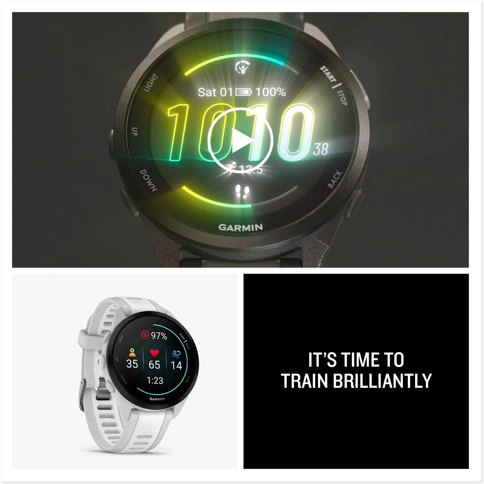 Garmin Forerunner 165 Smart Watch (Mist Grey/Whitestone) - Image 8