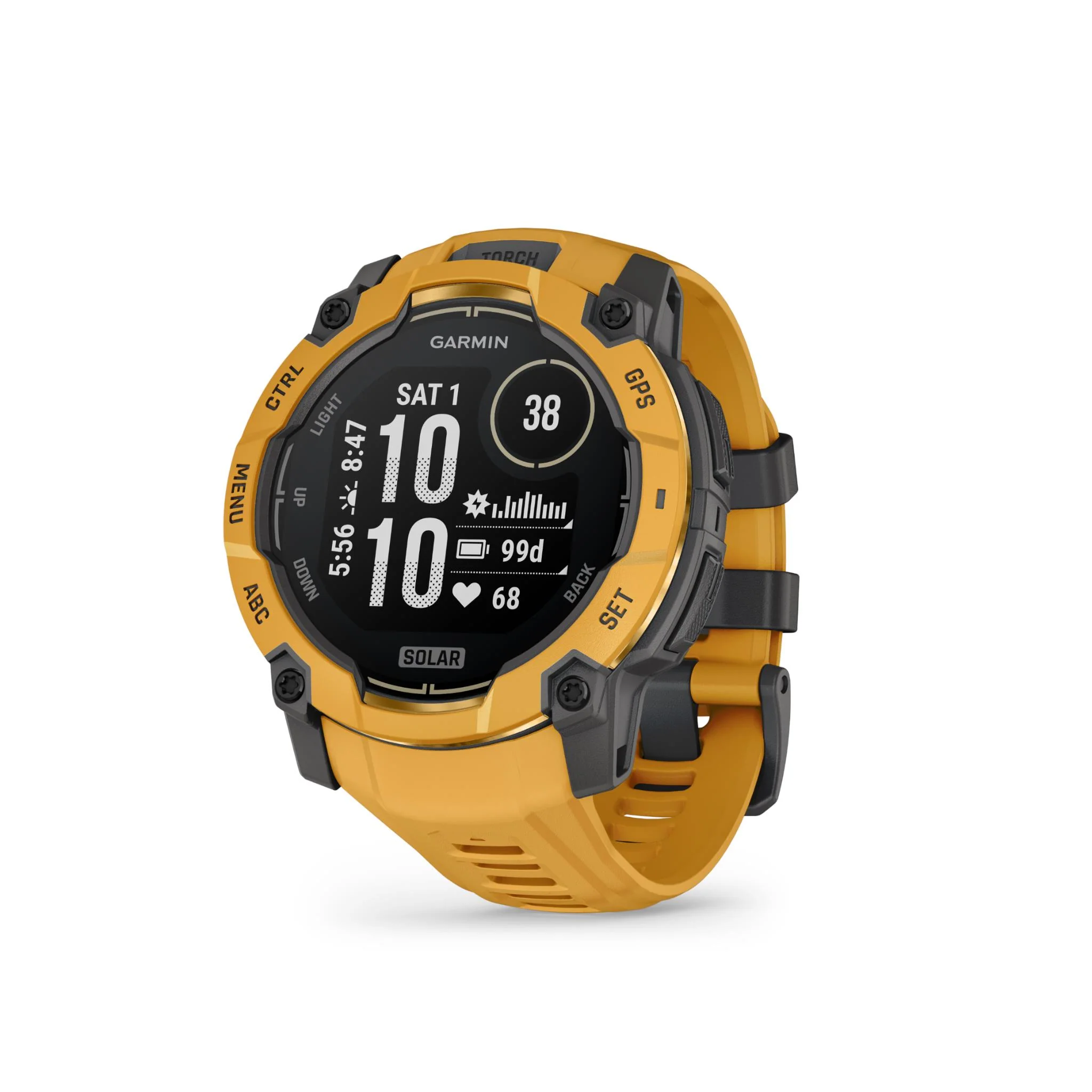 Garmin Instinct 3 50mm Solar Smart Watch (Sunburst)