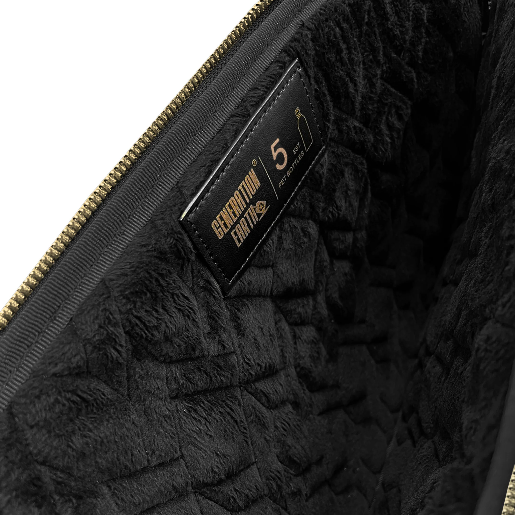 Generation Earth Artisan 13.3" Laptop Sleeve (Black Flower) - Image 5