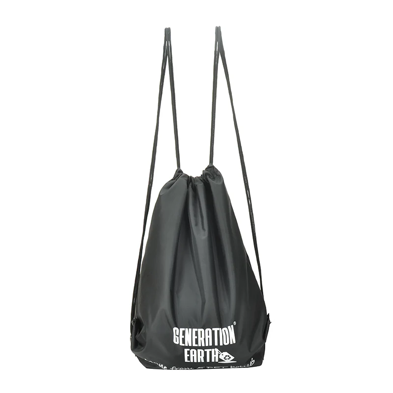 Generation Earth Drawstring Bag (Black) - Image 3